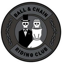 BALL & CHAIN RIDING CLUB logo