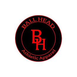 BALL HEAD ATHLETIC APPAREL OR BH logo