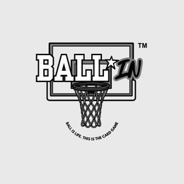 BALL IN BALL IS LIFE. THIS IS THE CARD GAME logo