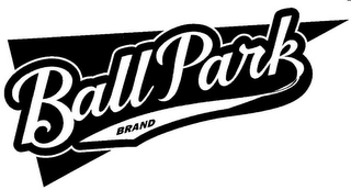 BALL PARK BRAND logo