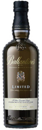 BALLANTINE'S RARE BLENDED SCOTCH WHISKY LIMITED RARE RELEASE FROM RESERVE CASKS GEO BALLANTINE logo