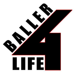 BALLER 4 LIFE logo