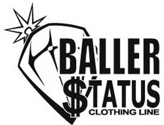 BALLER $TATUS CLOTHING LINE logo