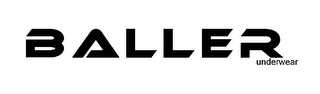 BALLER UNDERWEAR logo