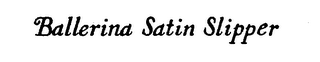 BALLERINA SATIN SLIPPER logo