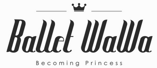 BALLET WAWA BECOMING PRINCESS logo