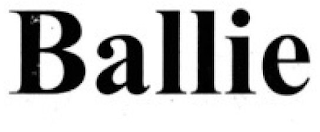 BALLIE logo