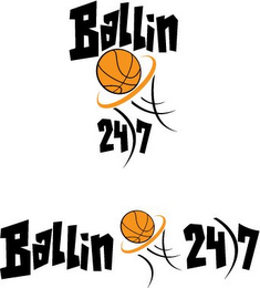 BALLIN 24/7 BALLIN 24/7 logo