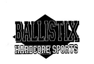 BALLISTIX HARDCORE SPORTS logo
