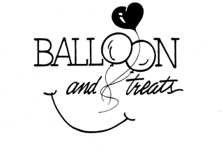 BALLOON AND TREATS logo