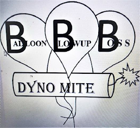 BALLOON BLOWUP BOSS DYNOMITE logo