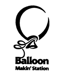BALLOON MAKIN' STATION logo