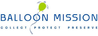 BALLOON MISSION COLLECT PROTECT PRESERVE logo