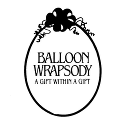 BALLOON WRAPSODY A GIFT WITHIN A GIFT logo