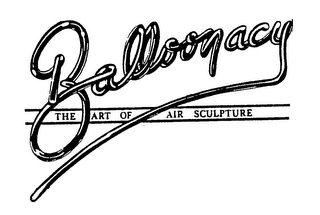 BALLOONACY THE ART OF AIR SCULPTURE logo
