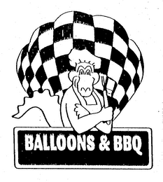 BALLOONS & BBQ logo