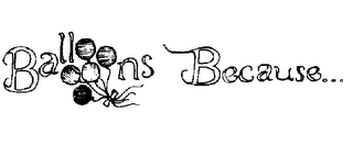 BALLOONS BECAUSE... logo