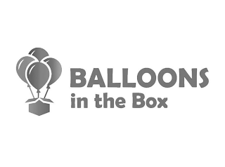 BALLOONS IN THE BOX logo