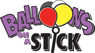 BALLOONS ON A STICK logo
