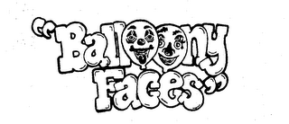 "BALLOONY FACES" logo