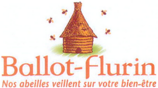 BALLOT-FLURIN NOS ABEILLES VEILLENT SUR VOTRE BIEN-ÊTRE logo