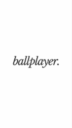 BALLPLAYER. logo