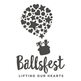 BALLSFEST LIFTING OUR HEARTS logo