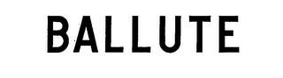BALLUTE logo