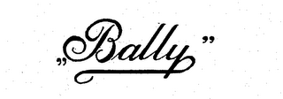 BALLY logo