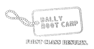 BALLY BOOT CAMP FIRST CLASS RESULTS. logo
