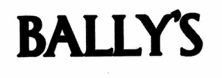 BALLY'S SALOON & GAMBLING HALL logo