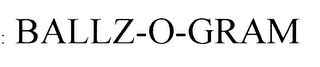 BALLZ-O-GRAM logo