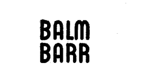 BALM BARR logo