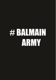 # BALMAIN ARMY logo