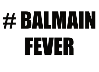 # BALMAIN FEVER logo
