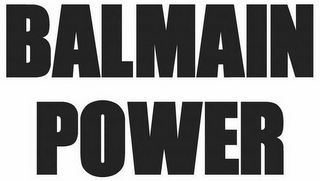 BALMAIN POWER logo