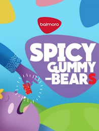 BALMORO SPICY GUMMY-BEARS logo