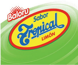 BALORU SABOR TROPICAL LIMON logo