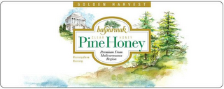 BALPARMAK PINE HONEY GOLDEN HARVEST logo