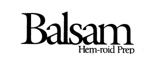 BALSAM HEM-ROID PREP logo