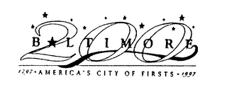 BALTIMORE 200 1797 AMERICA'S CITY OF FIRSTS 1997 logo