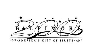 BALTIMORE 200 1797 AMERICA'S CITY OF FIRSTS 1997 logo