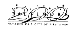 BALTIMORE 200 1797 AMERICA'S CITY OF FIRSTS 1997 logo