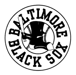 BALTIMORE BLACK SOX logo