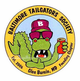 BALTIMORE TAILGATORS SOCIETY logo