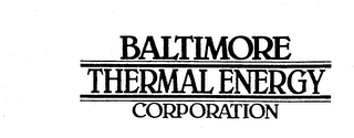 BALTIMORE THERMAL ENERGY CORPORATION logo