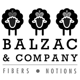 BALZAC & COMPANY FIBERS NOTIONS logo
