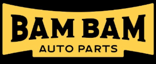 BAM BAM AUTO PARTS logo