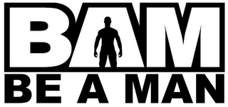 BAM BE A MAN logo