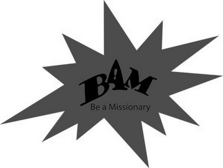 BAM BE A MISSIONARY logo
